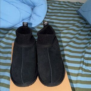 Ugg Kids Black Slip-On Cozy Shoes - Comfortable Everyday Wear
